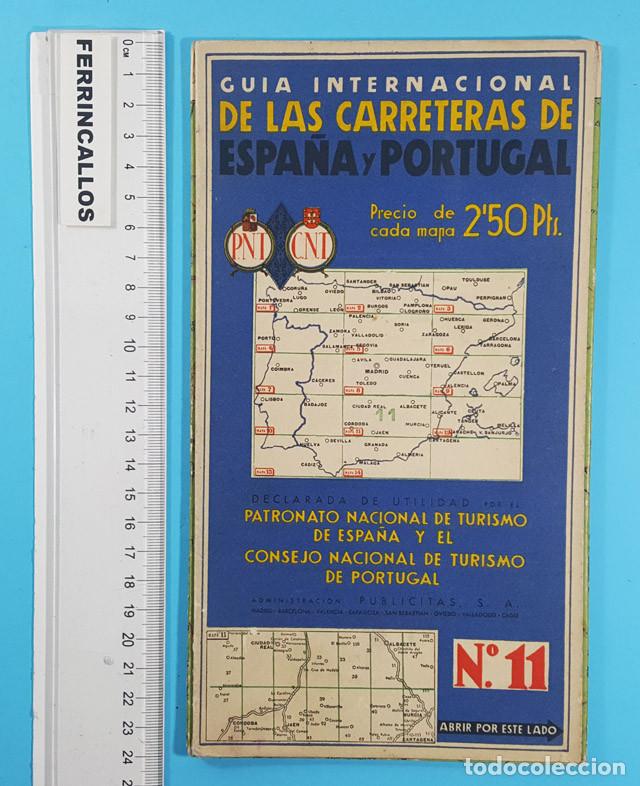 Gebrauchte B&uuml;cher: GUIA INTERNACIONAL DE LA CARRETERAS DE ESPA&Ntilde;A Y PORTUGAL N&ordm; 11, CIUDAD REAL ALBACETE MURCIA JAEN...