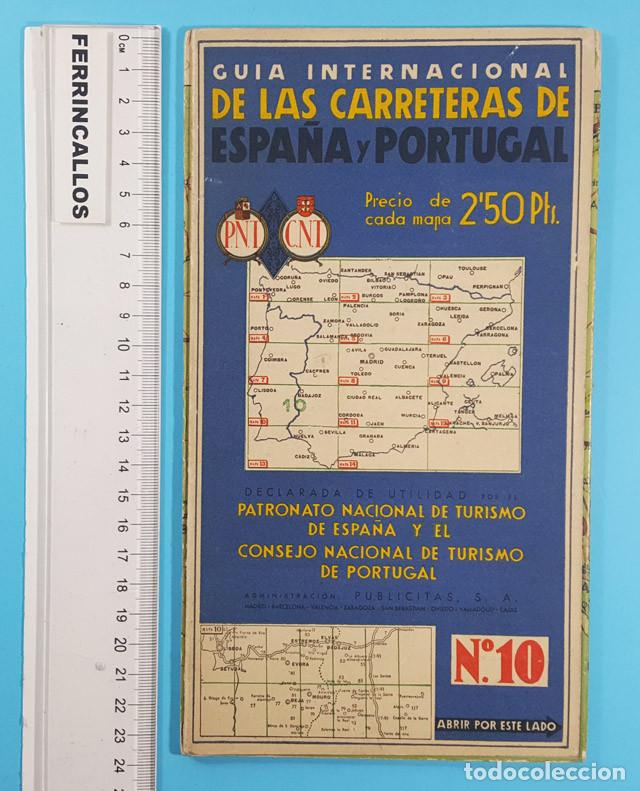 Gebrauchte B&uuml;cher: GUIA INTERNACIONAL DE LA CARRETERAS DE ESPA&Ntilde;A Y PORTUGAL N&ordm; 10, BARDAJOZ Y LISBOA