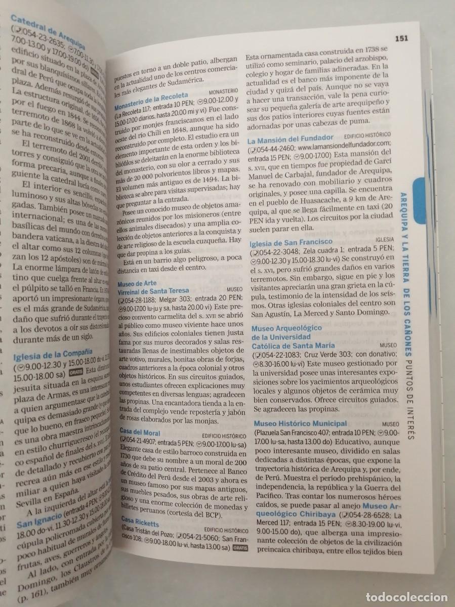 Libros de segunda mano: Lonely Planet: PER&Uacute; (Edici&oacute;n 2016) - Foto 5