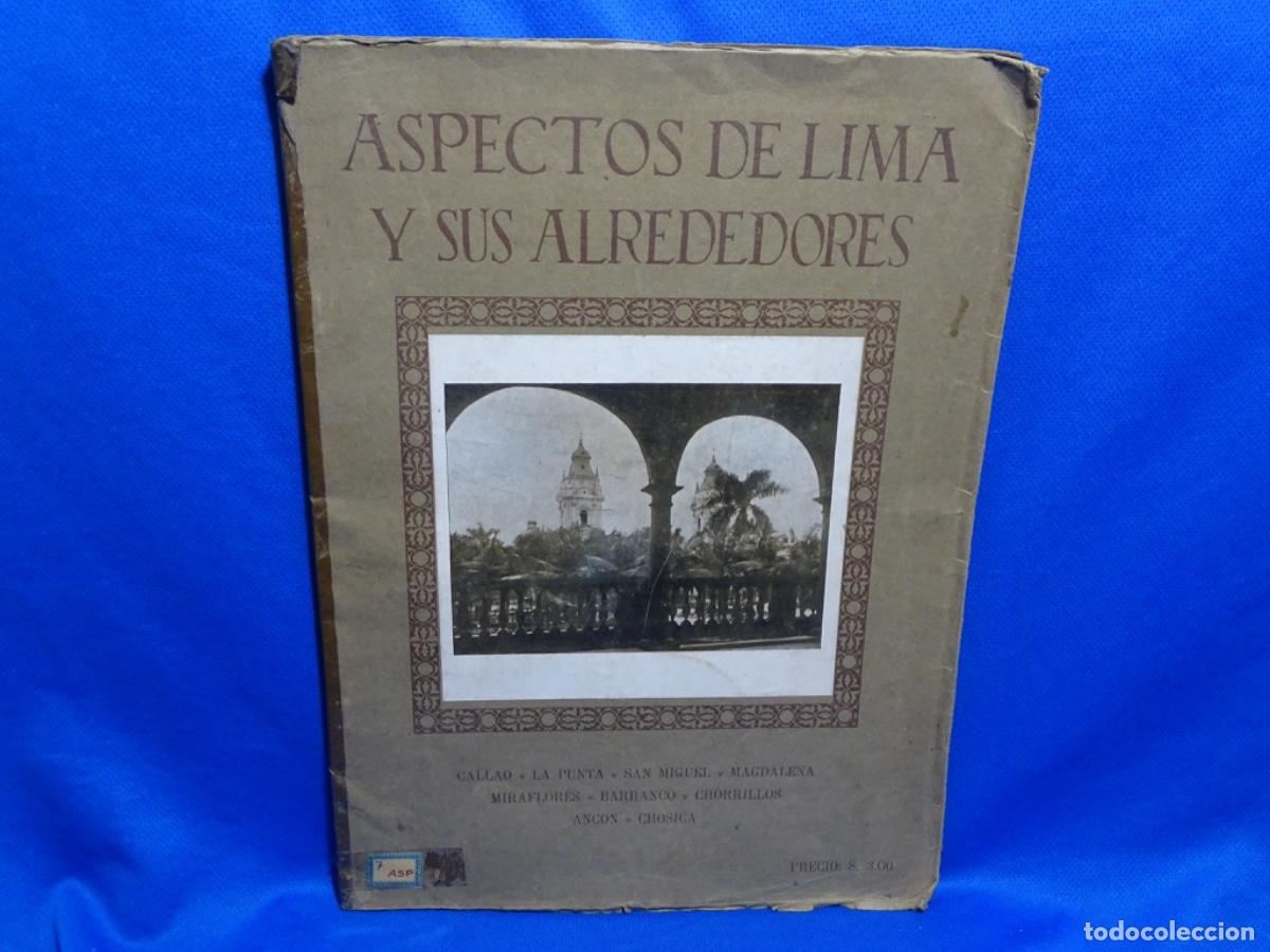 Libros de segunda mano: ASPECTOS DE LIMA Y SUS ALREDEDORES. EDITORIAL INCAZTECA.