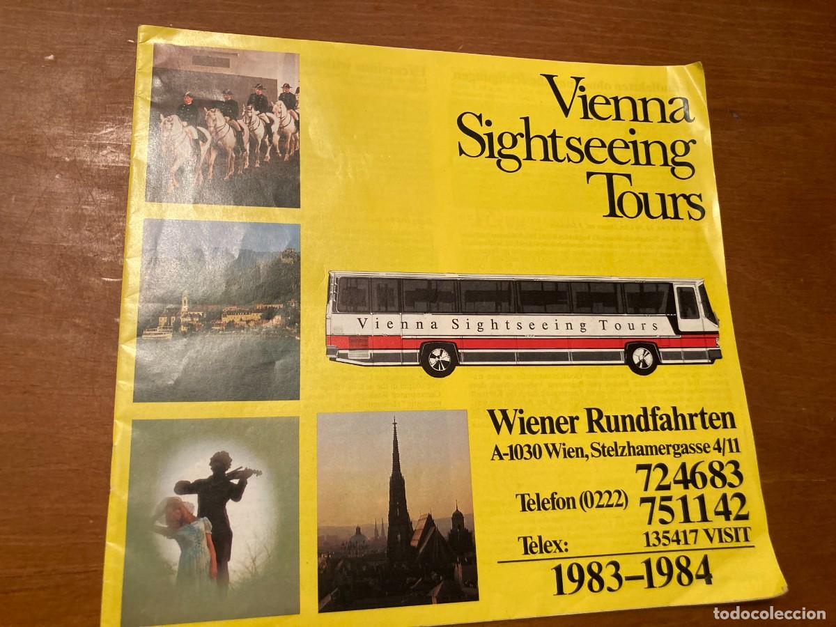 Libri di seconda mano: VIENNA SIGHTSEEING TOURS / 1983 - 1984 / CONS 380