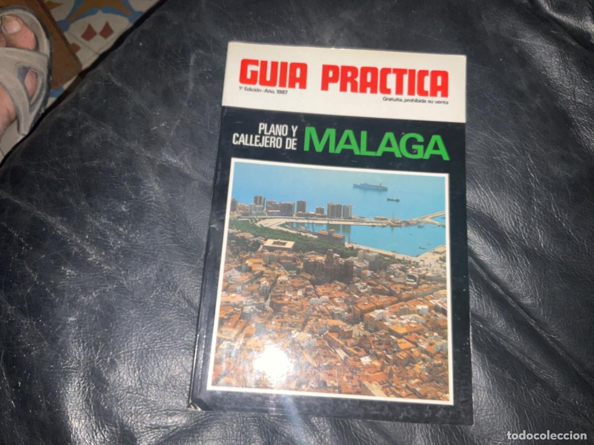 Gebrauchte B&uuml;cher: PLANO Y CALLEJERO DE MALAGA. GUIA PRACTICA A&Ntilde;O 1987.