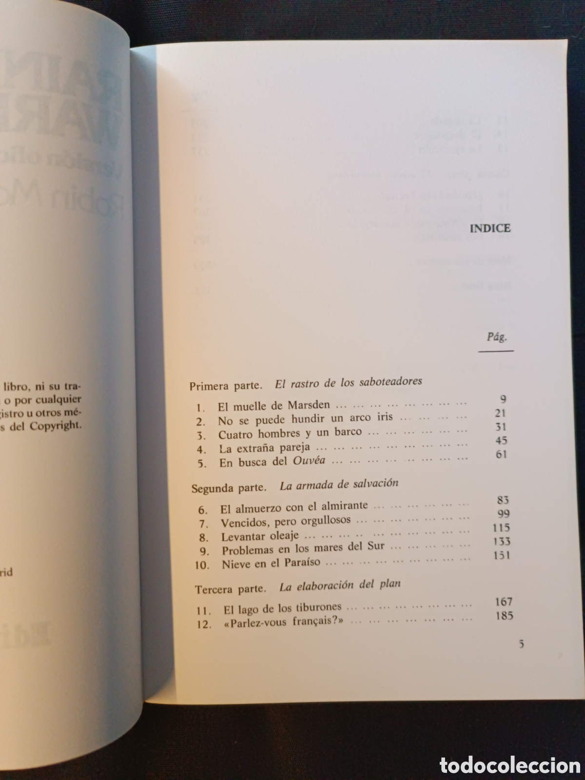 Libros de segunda mano: Rainbow Warrior, Robin Morgan/Brian Whitaker - Foto 3