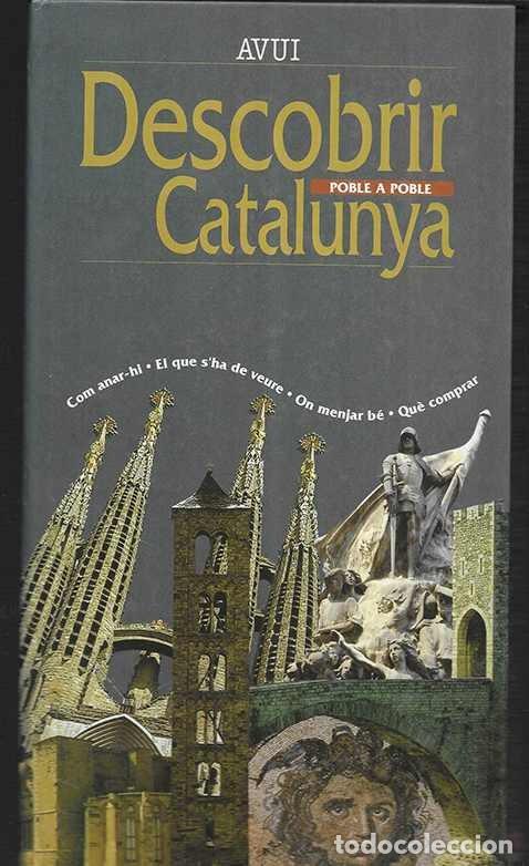 Libros de segunda mano: Descobrir Catalunya poble a poble. AVUI 1994