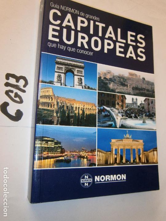 Libri di seconda mano: GUIA NORMON DE GRANDES CAPITALES EUROPEAS