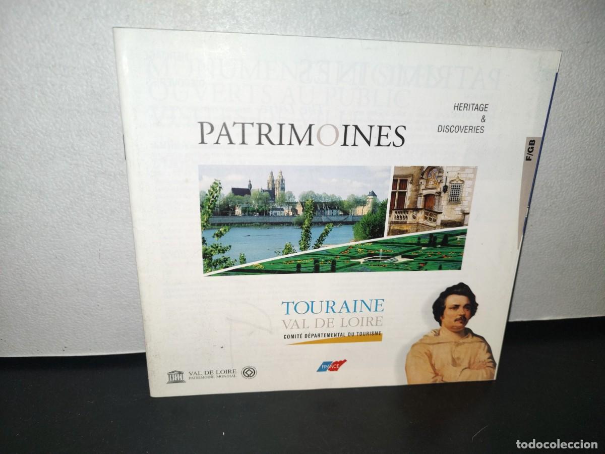 Libri di seconda mano: 81- PATRIMOINES. HERITAGE & DISCOVERIES TOURAINE VAL DE LOIRE. COMIT&Eacute; D&Eacute;PARTAMENTAL DU TOURISME 2001