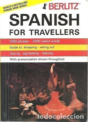 Libros de segunda mano: SPANISCH FOR TRAVELLERS BERLITZ - Foto 1