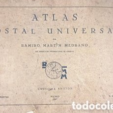 Libros de segunda mano: ATLAS POSTAL UNIVERSAL