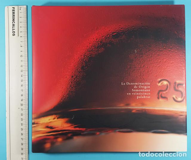 Gebrauchte B&uuml;cher: LA DENOMINACI&Oacute;N DE ORIGEN SOMONTANO EN VEINTICINCO 25 PALABRAS, TAPA DURA SOBRECUBIERTA 2009 240 PAG