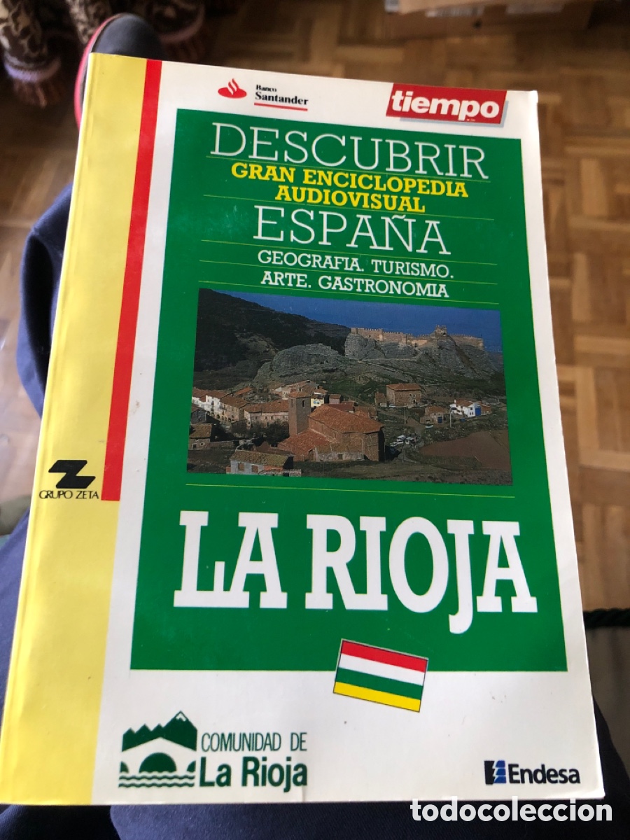 Libros de segunda mano: Descubrir Espa&ntilde;a. La Rioja. Gran Enciclopedia Audiovisual. ASM