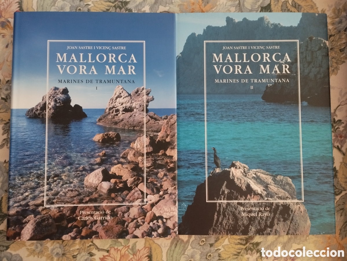 Libros de segunda mano: MALLORCA VORA MAR. MARINES DE TRAMUNTANA I + II (JOAN SASTRE / VICEN&Ccedil; SASTRE)