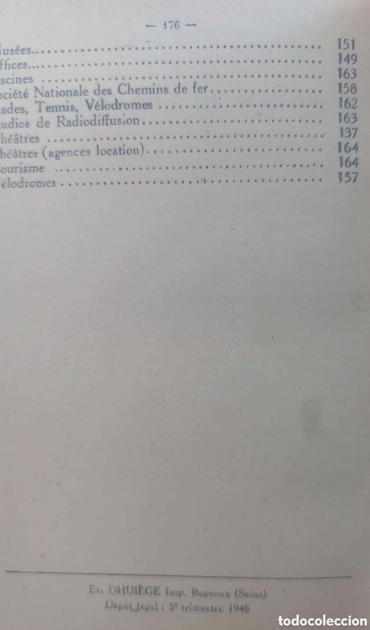 Libros de segunda mano: Plan de Par&iacute;s - A. Leconte 1948 - Foto 8