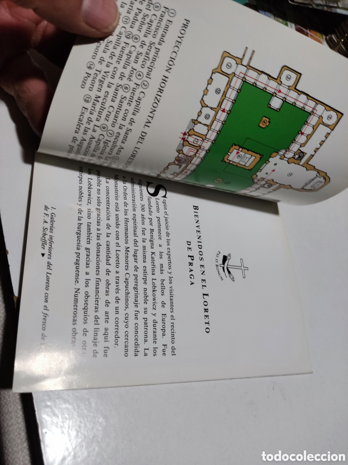 Libros de segunda mano: Gu&iacute;a tur&iacute;stica El Loreto de Praga - Foto 2