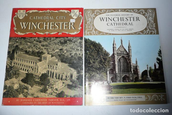 Livros em segunda m&atilde;o: The Cathedral city of Winchester / The pictorial history of Winchester Cathedral (A&ntilde;os 60)