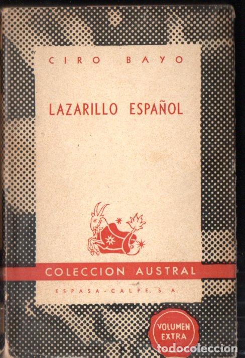 ciro bayo lazarillo espa ol austral argentin Compra venta en