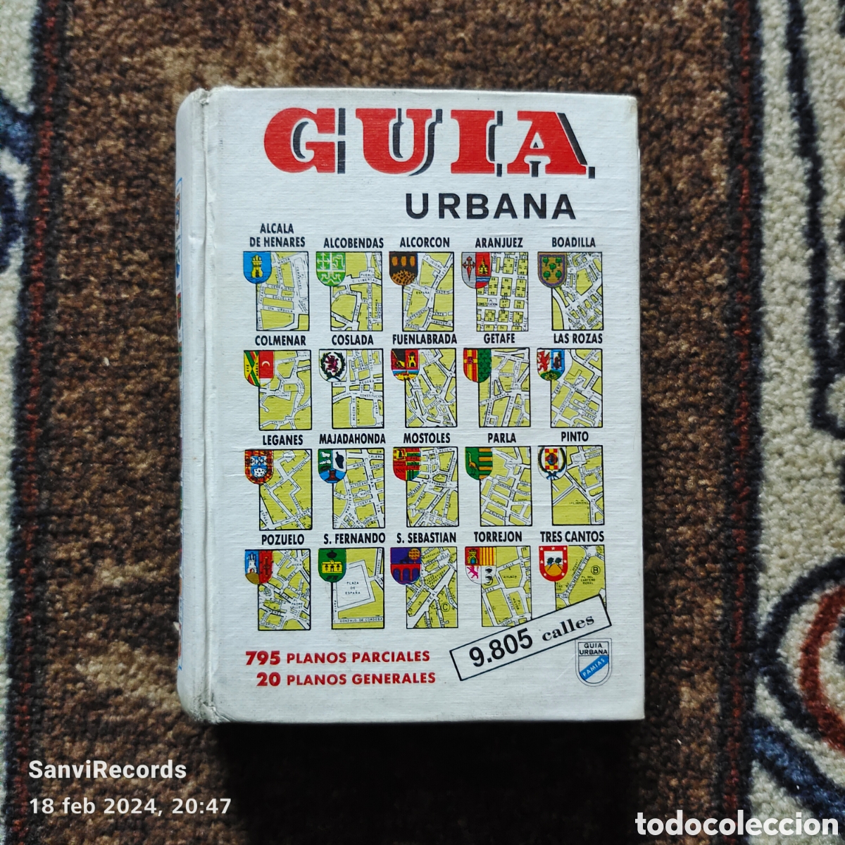 Gebrauchte B&uuml;cher: GU&Iacute;A URBANA: ALCAL&Aacute; DE HENARES, ALCOBENDAS, ALCORC&Oacute;N, ARANJUEZ, BOADILLA, COLMENAR... (PAMIAS)