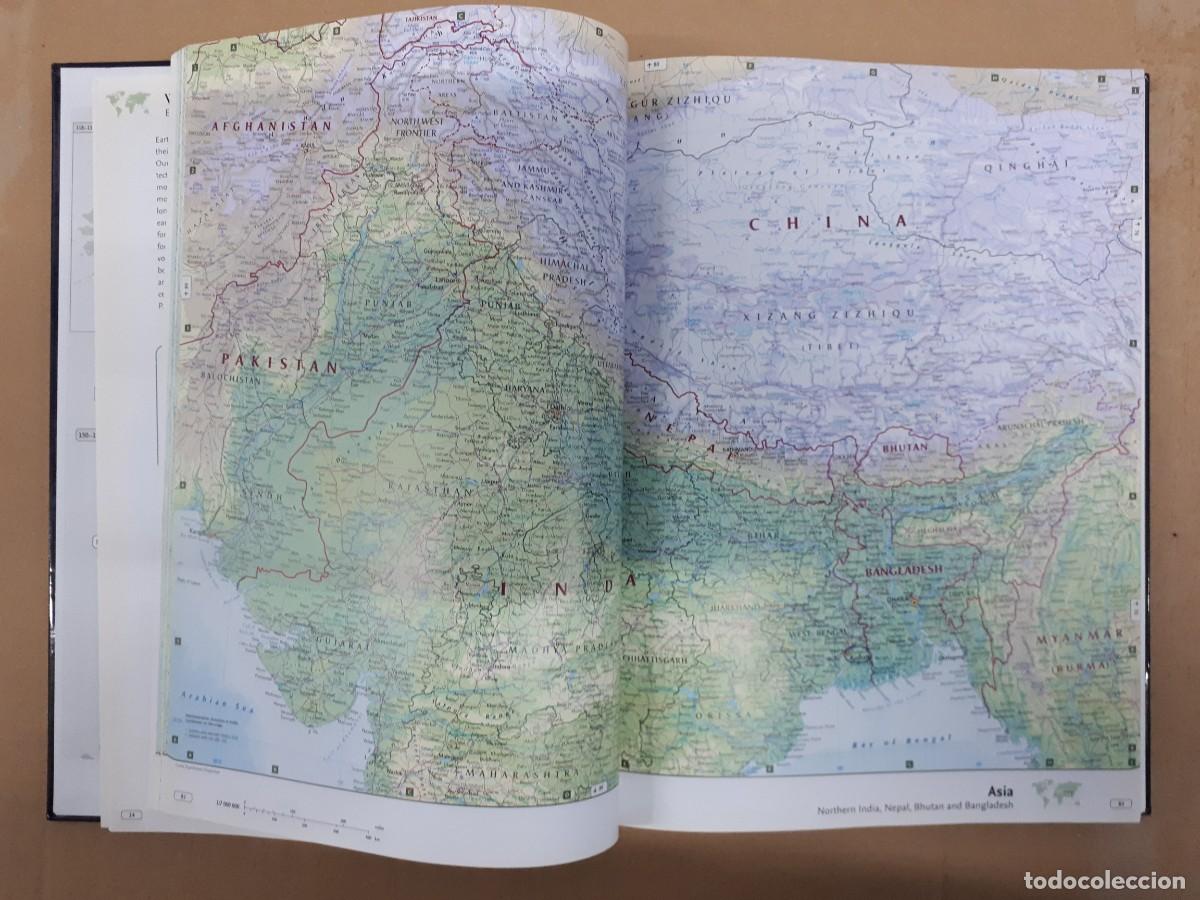Libros de segunda mano: 5 Mapa de China, Pakistan Afganistan e India - Foto 5
