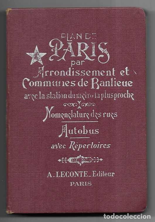 Gebrauchte B&uuml;cher: Plan de Paris par Arrondissement et Communes de Banlieue 1959