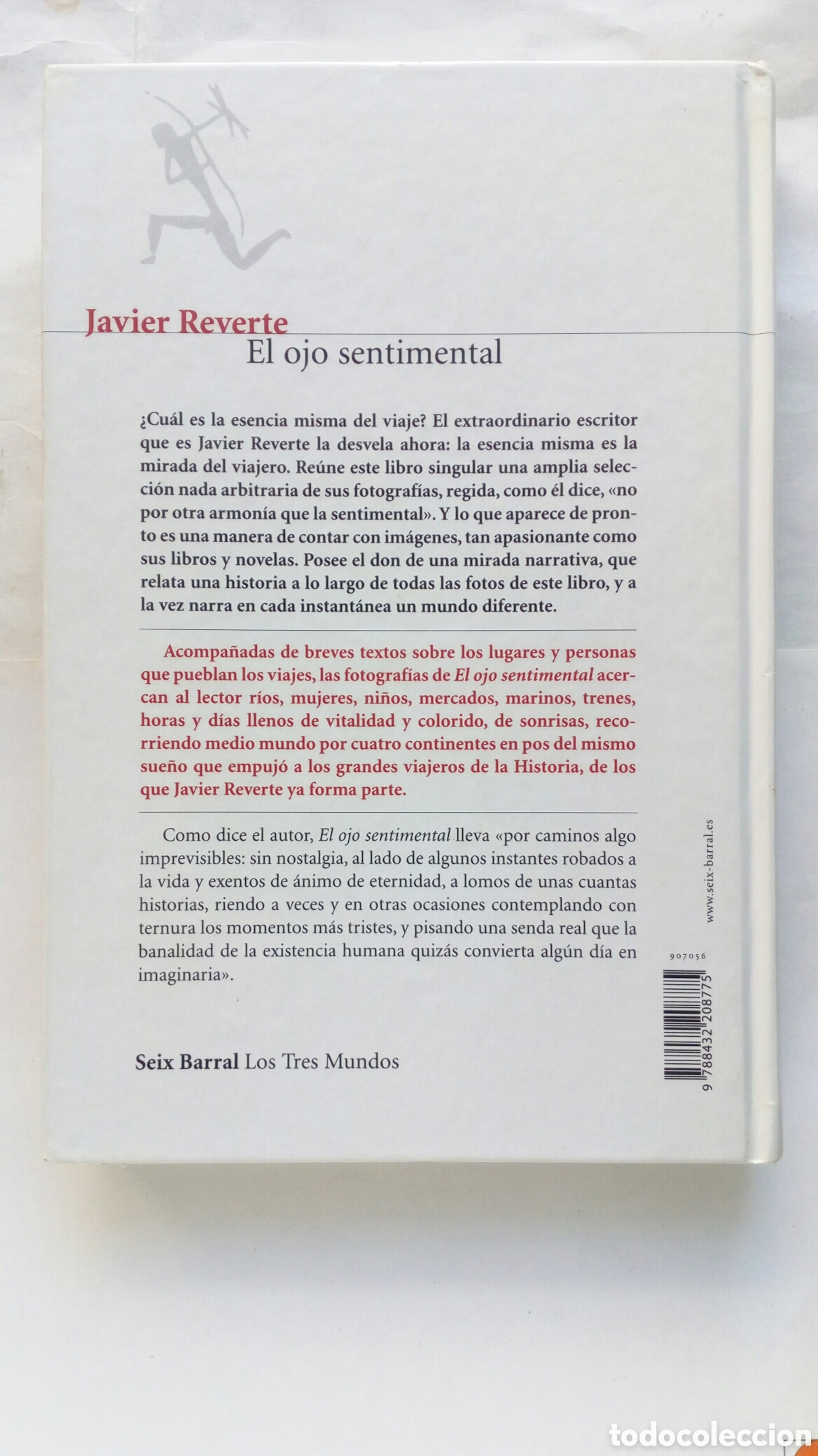 Libros de segunda mano: El ojo sentimental. Javier Reverte. - Foto 2