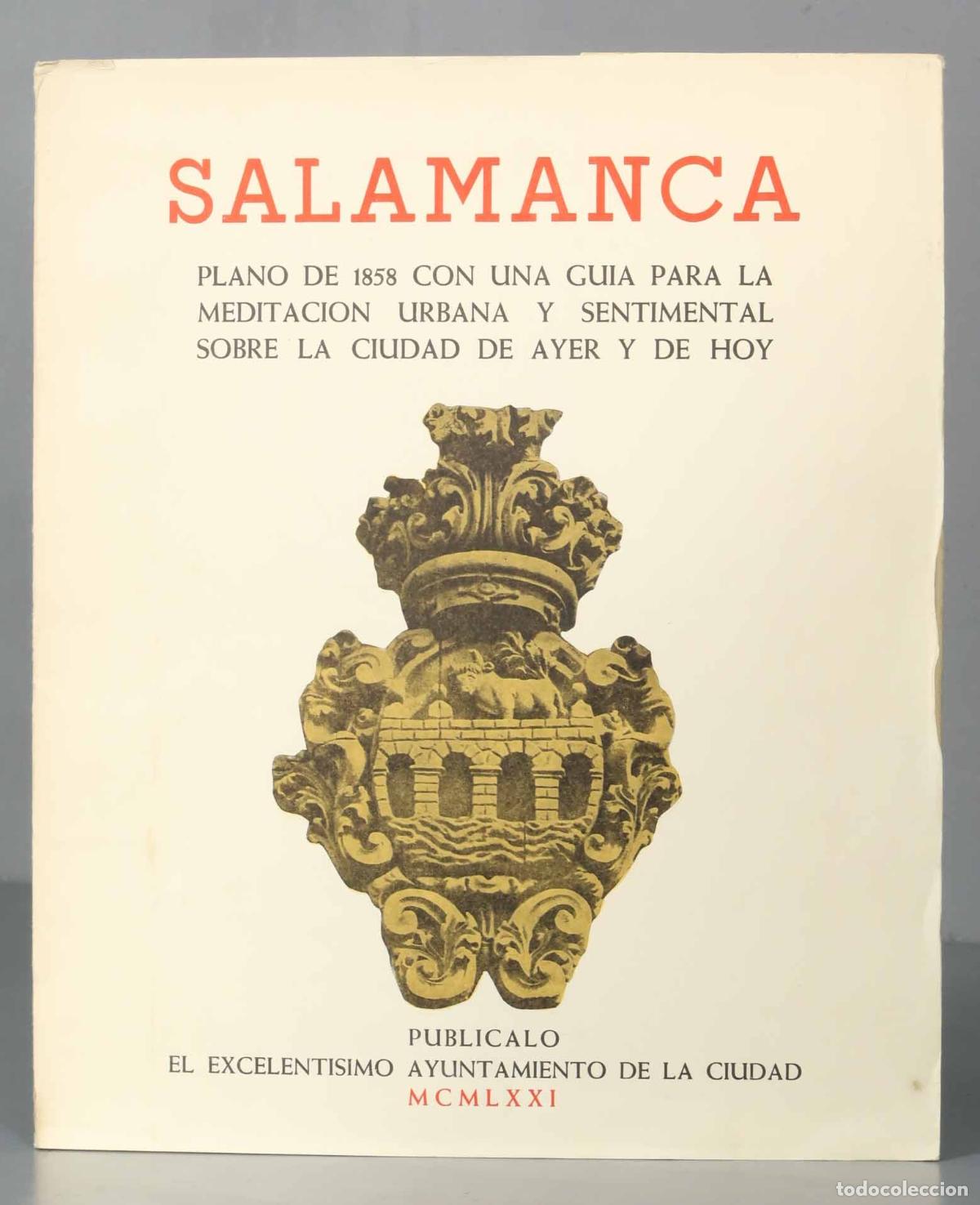 Libri di seconda mano: Plano de Salamanca en 1858. 1971