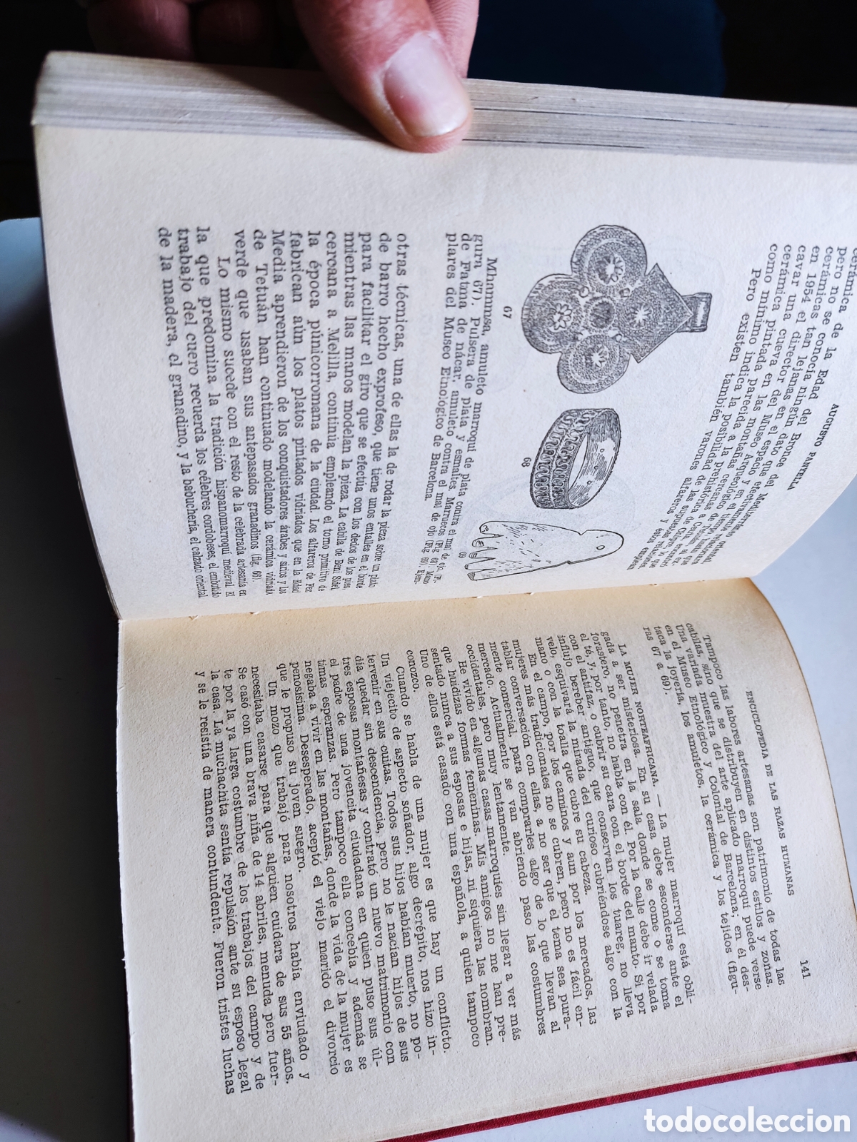 Libros de segunda mano: Libro enciclopedia de las razas humanas - Foto 7