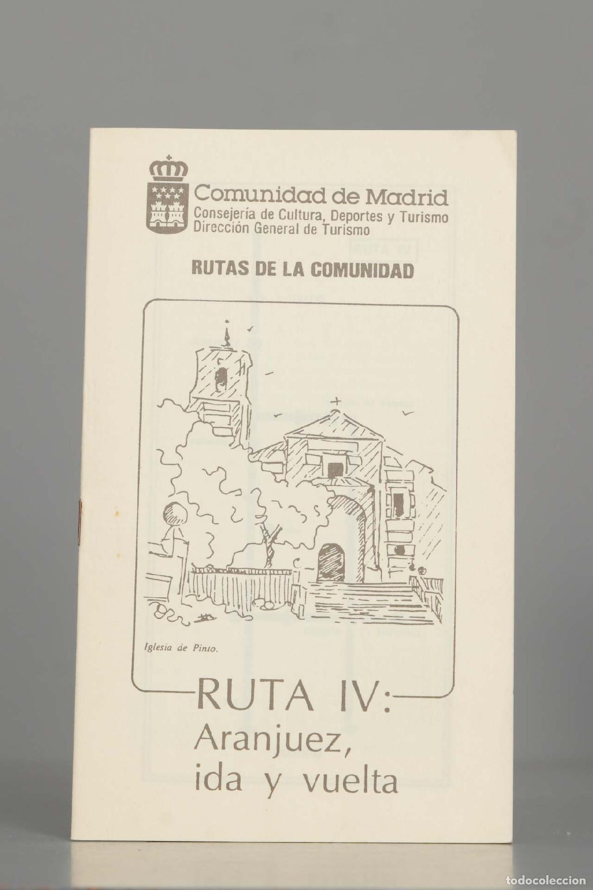 Libri di seconda mano: RUTA IV. ARANJUEZ IDA Y VUELTA