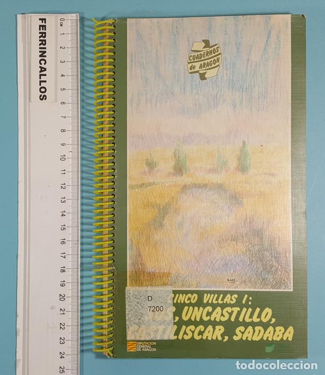 Gebrauchte B&uuml;cher: CUADERNOS DE ARAG&Oacute;N: CINCO VILLAS I, SOS UNCASTILLO CASTILISCAR SADABA, 1987 97 PAG, EXPURGADO