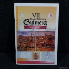 Libros de segunda mano: VII MERCAT MEDIEVAL DE GUIMERÀ - 11-12 D'AGOST 2001 - PROGRAMA OFICIAL / 353