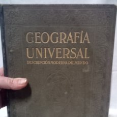 Libros de segunda mano: GEOGRAFÍA UNIVERSAL...1929