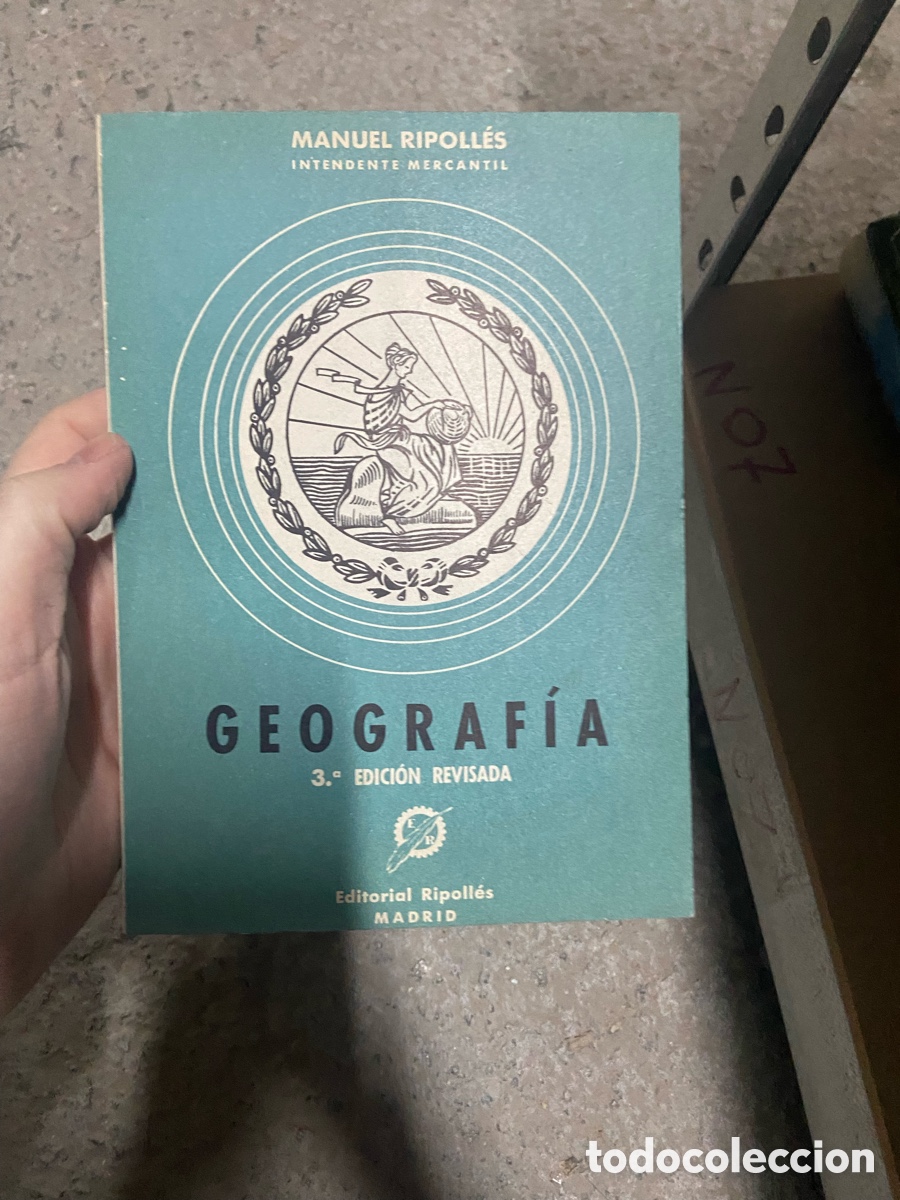 Libros de segunda mano: Blas38A MANUEL RIPOLL&Eacute;S INTENDENTE MERCANTIL GEOGRAF&Iacute;A 3.&deg; EDICI&Oacute;N REVISADA % Editorial Ripoll&eacute;s