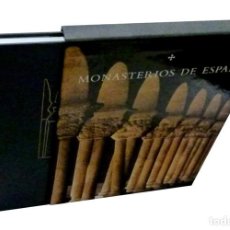 Libros de segunda mano: M6813 - [EJEMPLAR NUMERADO]. MONASTERIOS DE ESPAÑA. EN SU ESTUCHE CONTENEDOR.