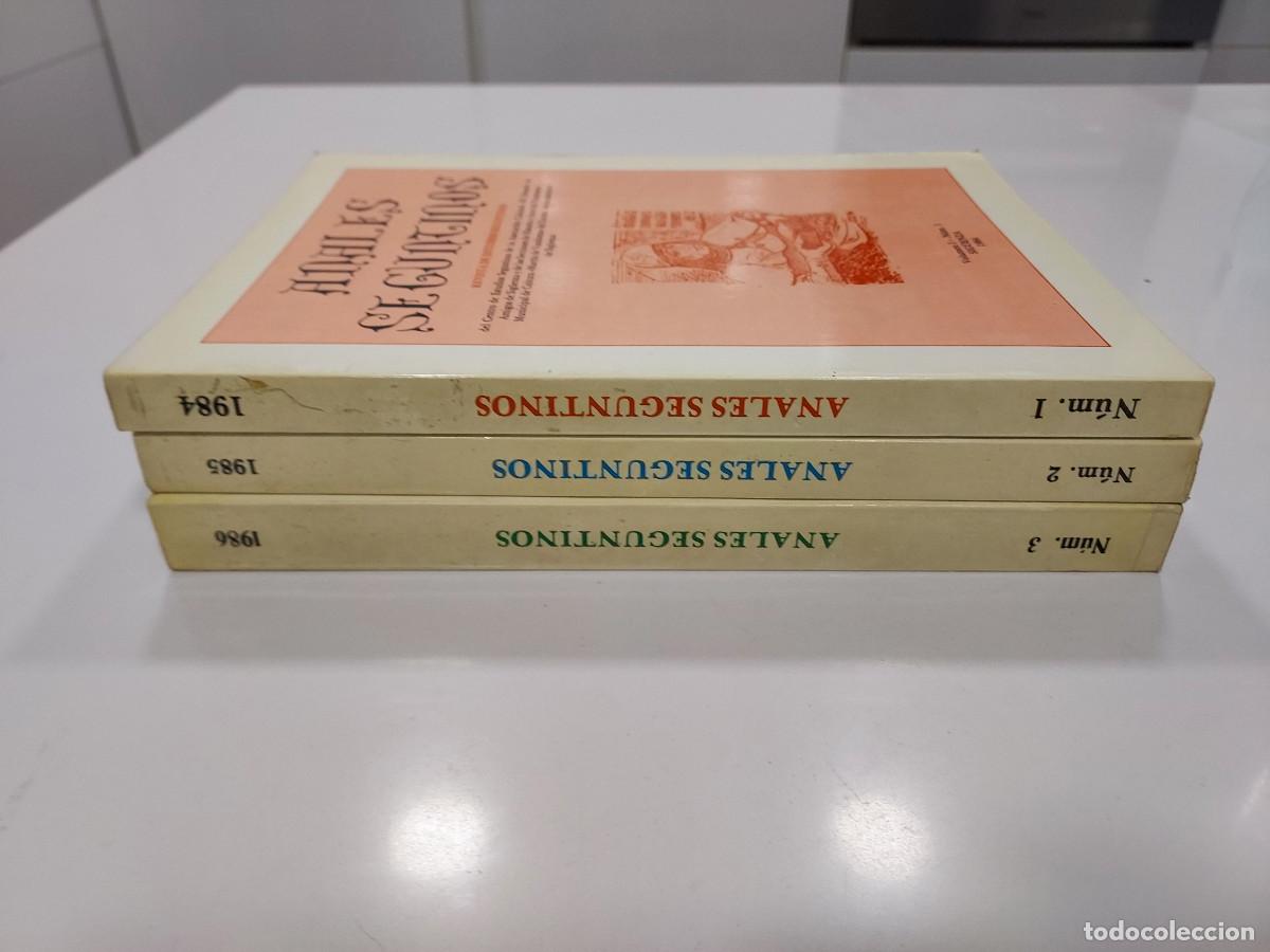 Second hand books: ANALES SEGUNTINOS. SIG&Uuml;ENZA. N&uacute;meros 1, 2 y 3. 1984 1985 1986. (Guadalajara)