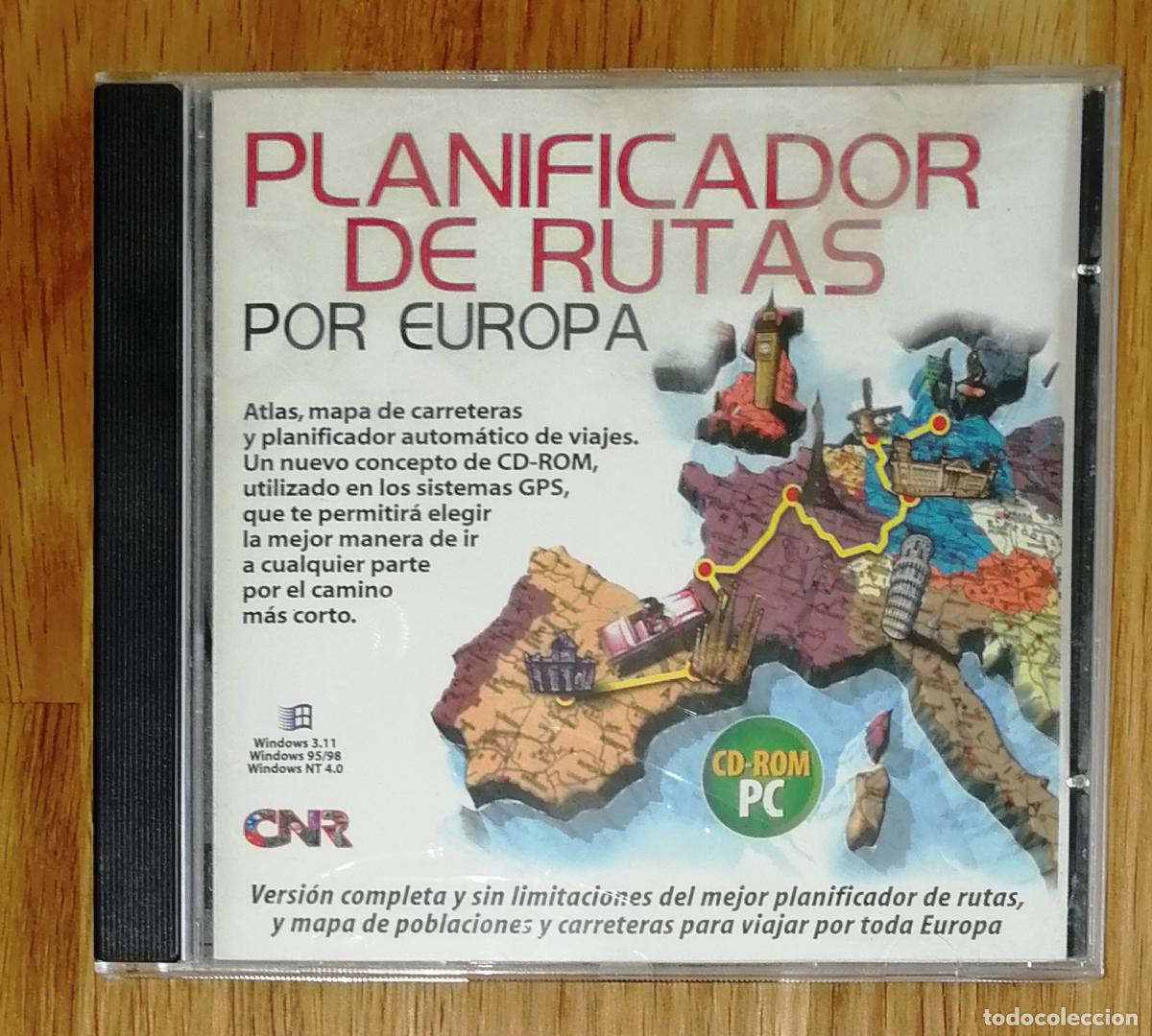 Libri di seconda mano: CD-ROM. PLANIFICADOR DE RUTAS por Europa (CNR). - Grupo Zeta, 1999
