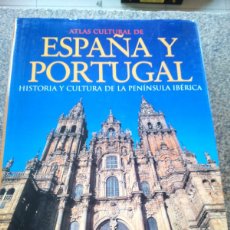 Libros de segunda mano: ATLAS CULTURAL DE ESPAÑA Y PORTUGAL -- HISTORIA Y CULTIRA DE LA PENINSULA IBERICA --