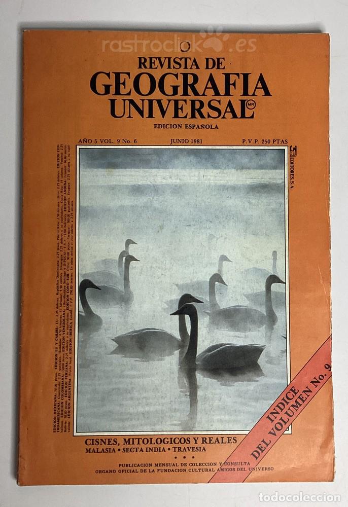Libros de segunda mano: Revista de Geograf&iacute;a Universal VOL. 9 N&ordm; 6 Junio 1981