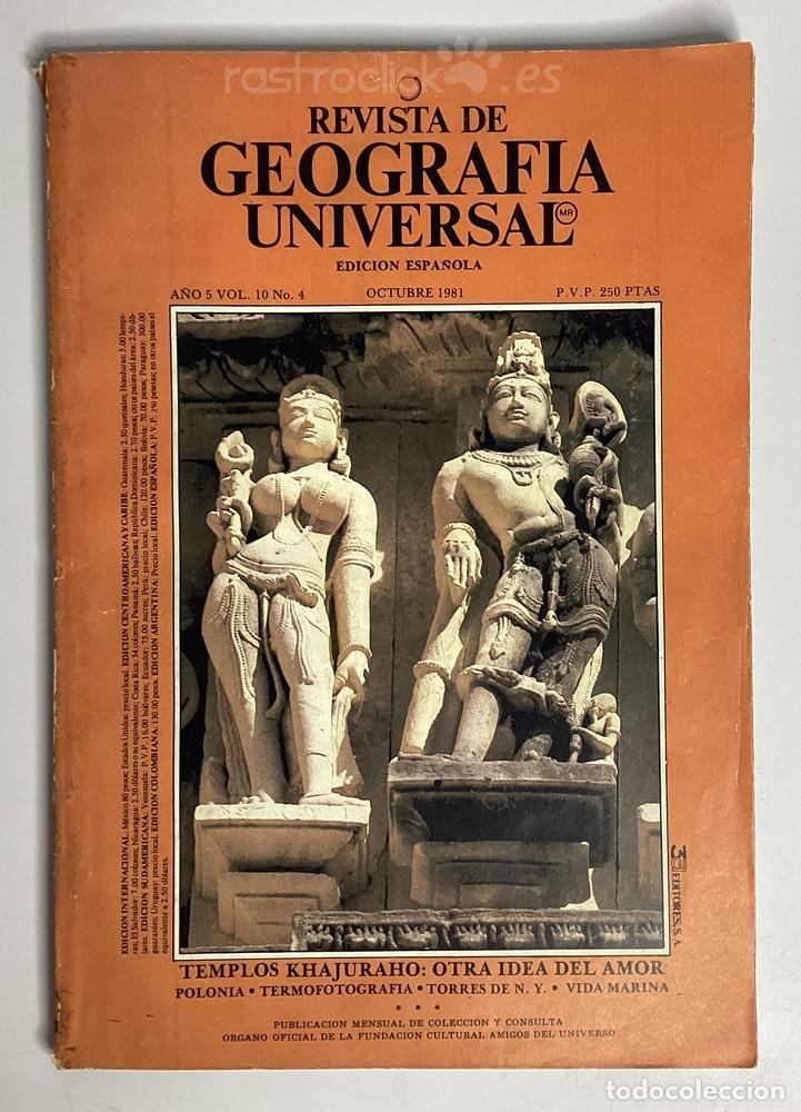 Libros de segunda mano: Revista de Geograf&iacute;a Universal VOL. 10 N&ordm; 4 Octubre 1981