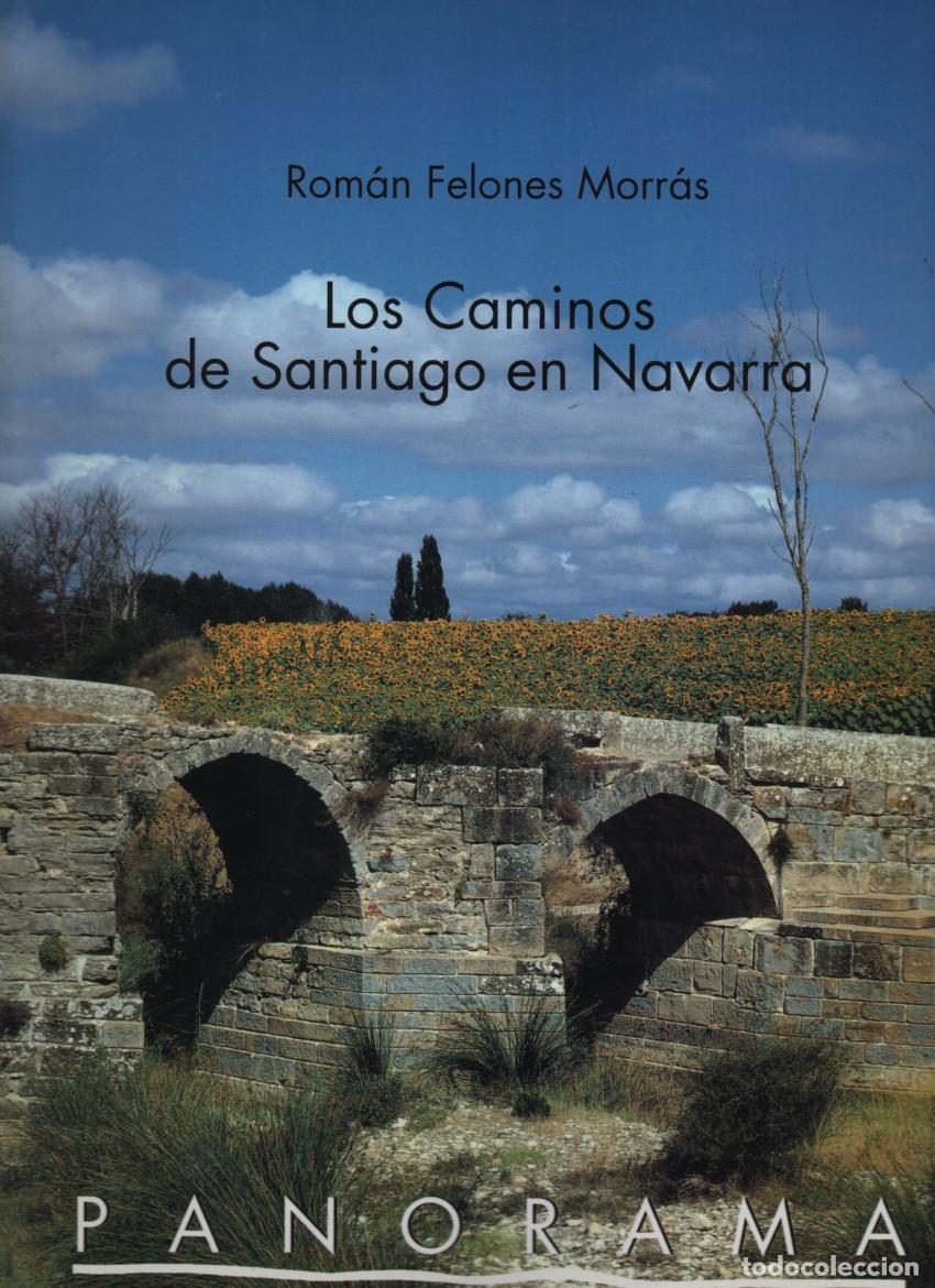 Libros de segunda mano: Los caminos de Santiago en Navarra. Ram&oacute;n Felones. Panorama n&ordm; 28