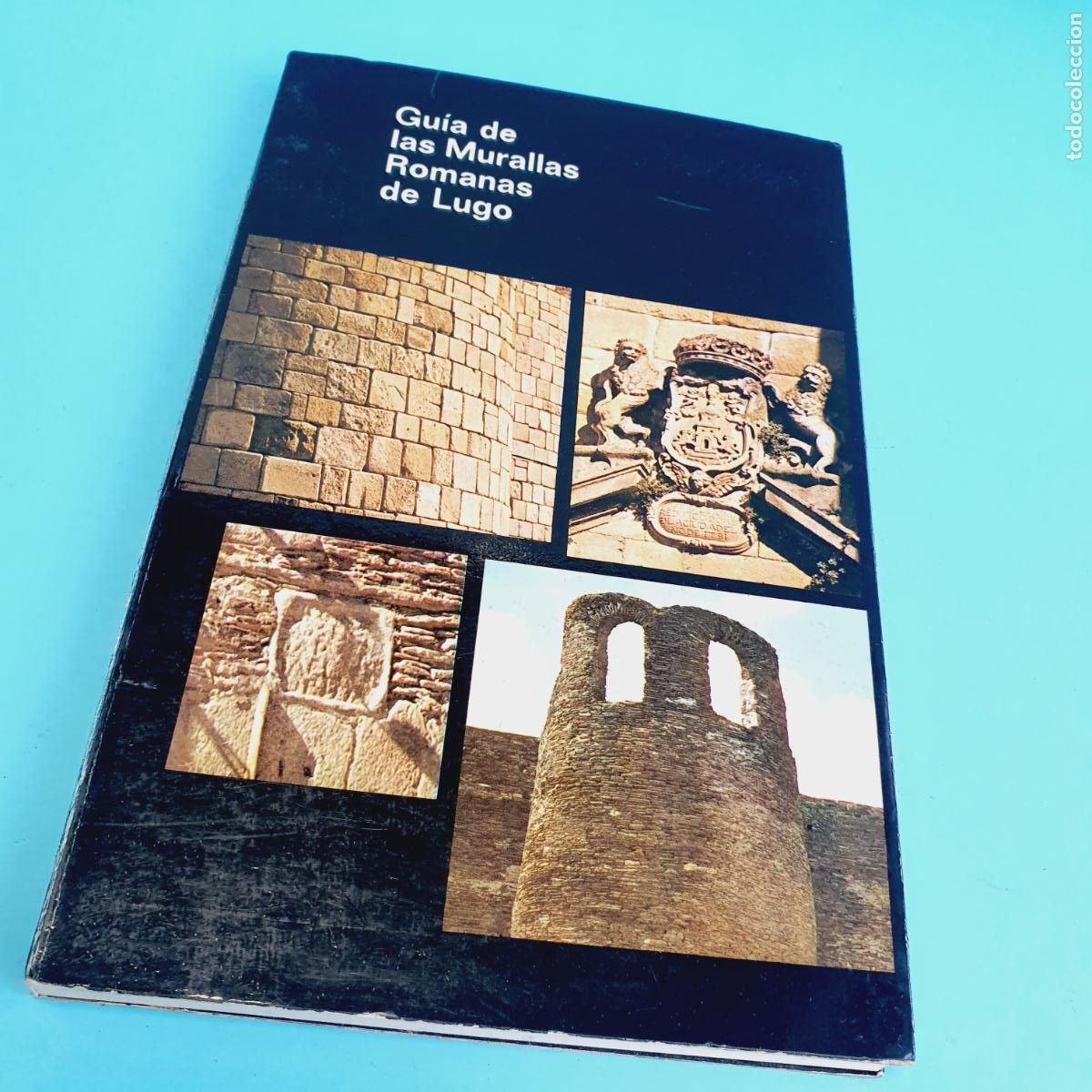 Libros de segunda mano: LIBRO-GU&Iacute;A-DE LAS MURALLAS ROMANAS DE LUGO-ADOLFO ABEL VILELA-1975BUEN ESTADO-VINTAGE-COLECCIONISTAS