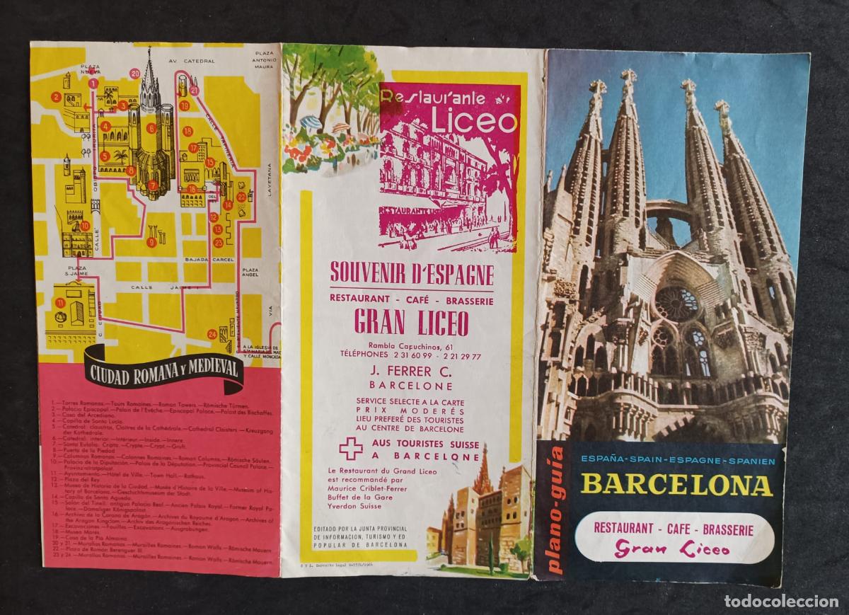 MAPA TURISTICO DE BARCELONA