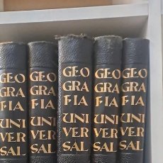 Libros de segunda mano: GEOGRAFIA UNIVERSAL INSTITUTO GALLACH 5 TOMOS