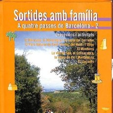 Libros de segunda mano: SORTIDES AMB FAMÍLIA. A QUATRE PASSES DE BARCELONA -2 (CATALÁN)