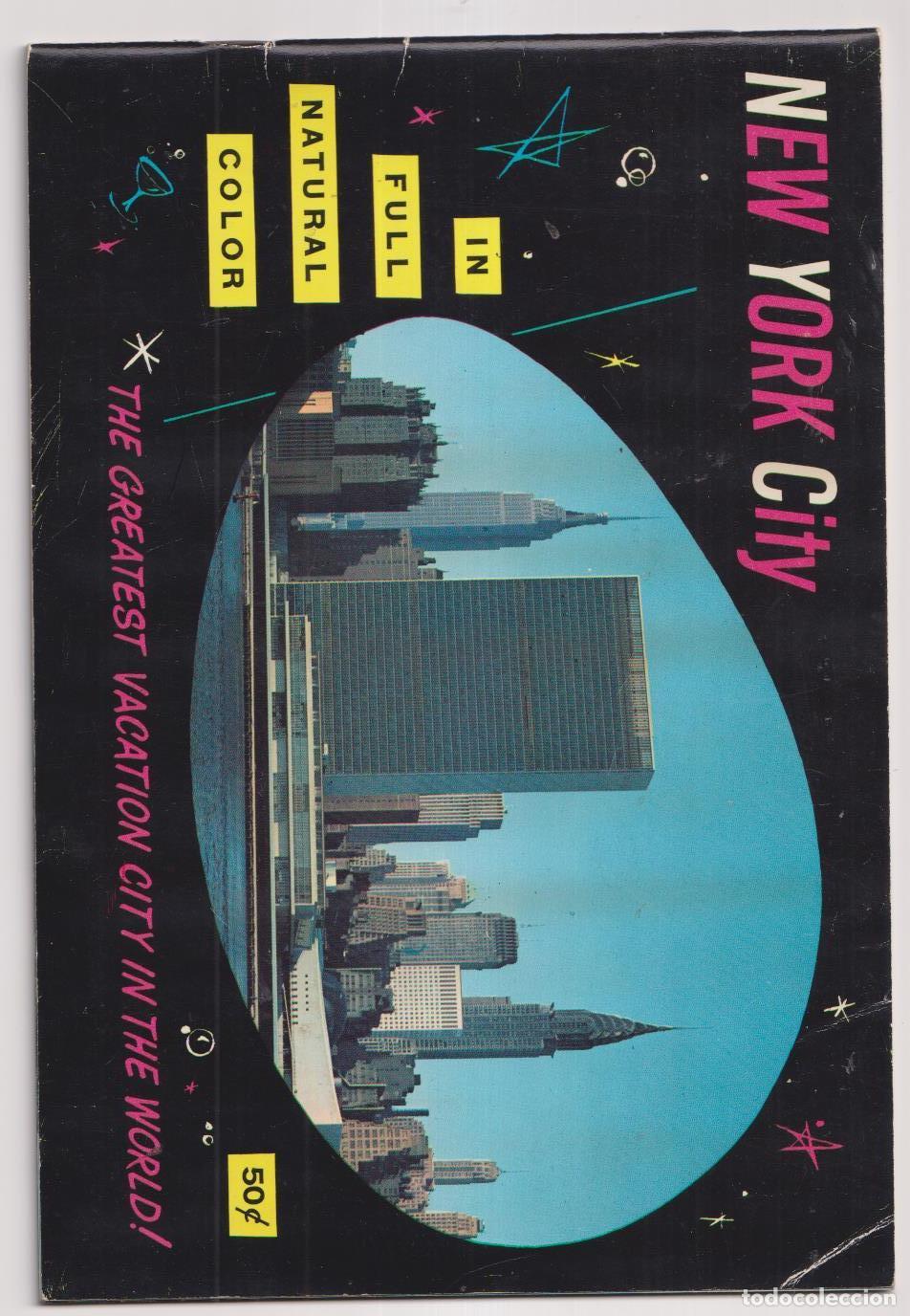 Livros em segunda m&atilde;o: New York City in Full Natural Color (22x15) 28 p&aacute;ginas con bellas vistas. A&ntilde;os 50-60