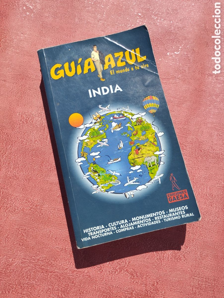 Libros de segunda mano: India. Gu&iacute;a Azul. - Foto 1