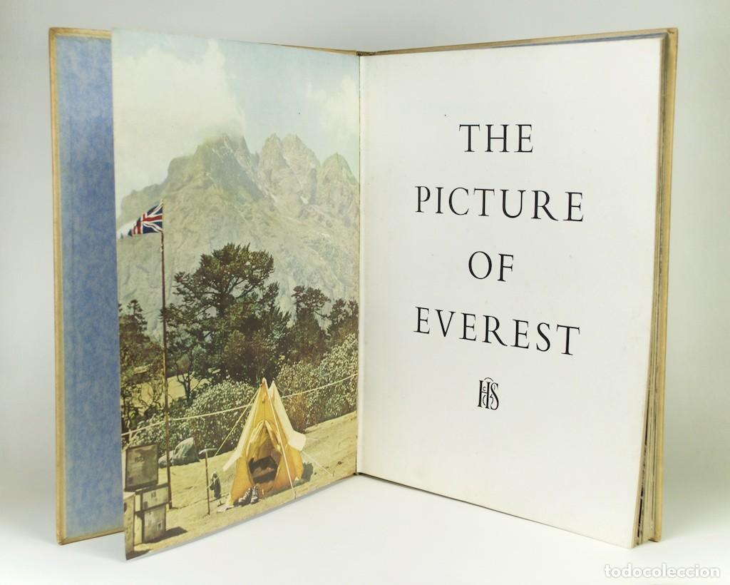 Second hand books: Libro The Picture of Everest de Alfred Gregory. 1&ordf; Ed. 1954 - Fotograf&iacute;as de la expedici&oacute;n de 1953