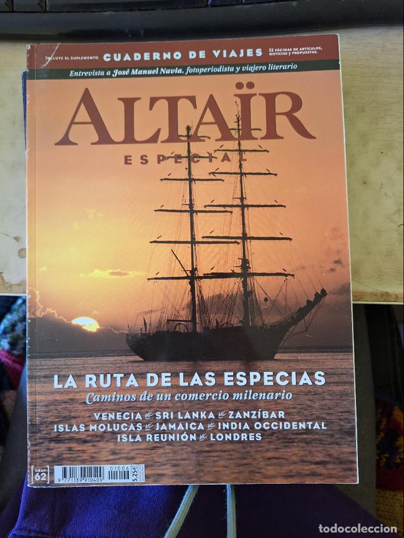 Libri di seconda mano: ALTAIR ESPECIAL N&ordm; 6. PARA IR MAS LEJOS. LA RUTA DE LAS ESPECIAS (CAMINOS DE COMERCIO MILENARIO) -