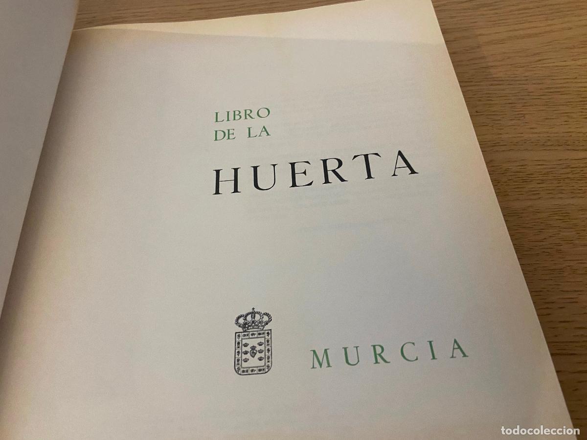 Libros de segunda mano: LIBRO DE LA HUERTA / MURCIA / 1973 / - Foto 2
