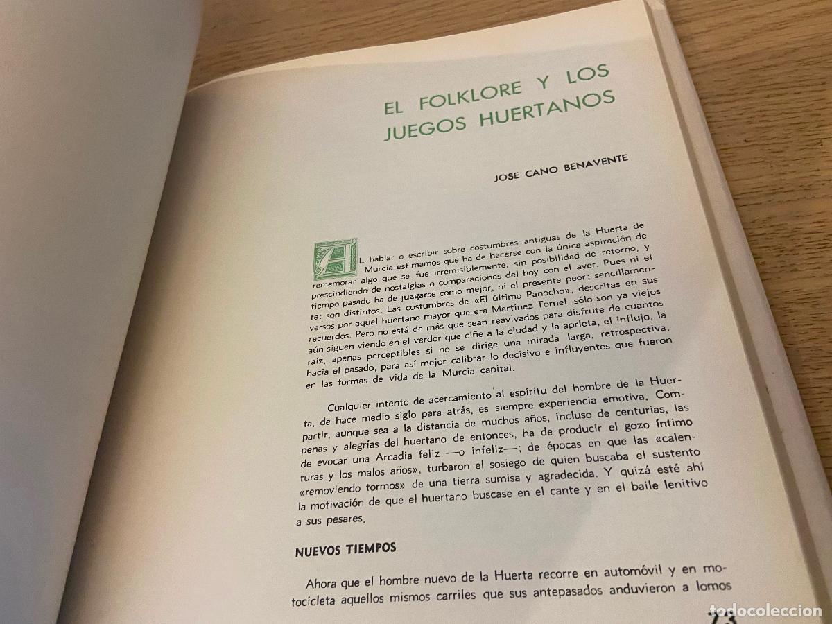 Libros de segunda mano: LIBRO DE LA HUERTA / MURCIA / 1973 / - Foto 8