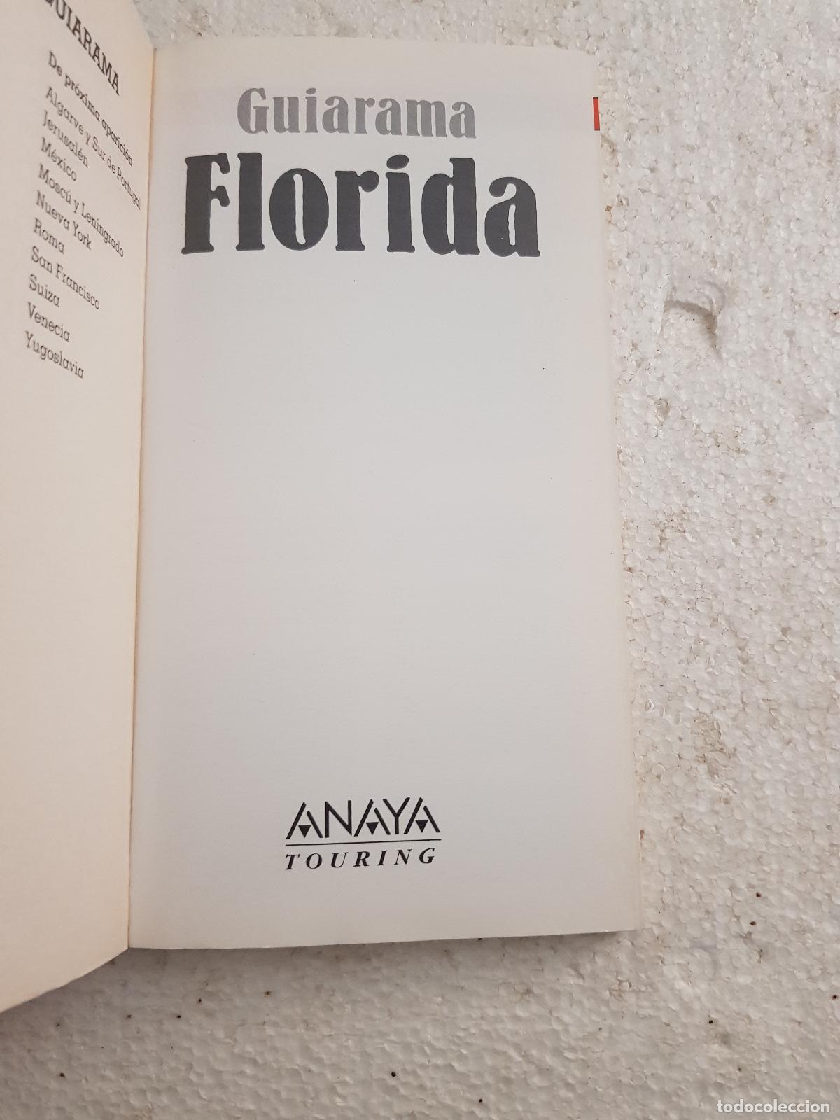Libros de segunda mano: Florida Guiarama - Foto 2