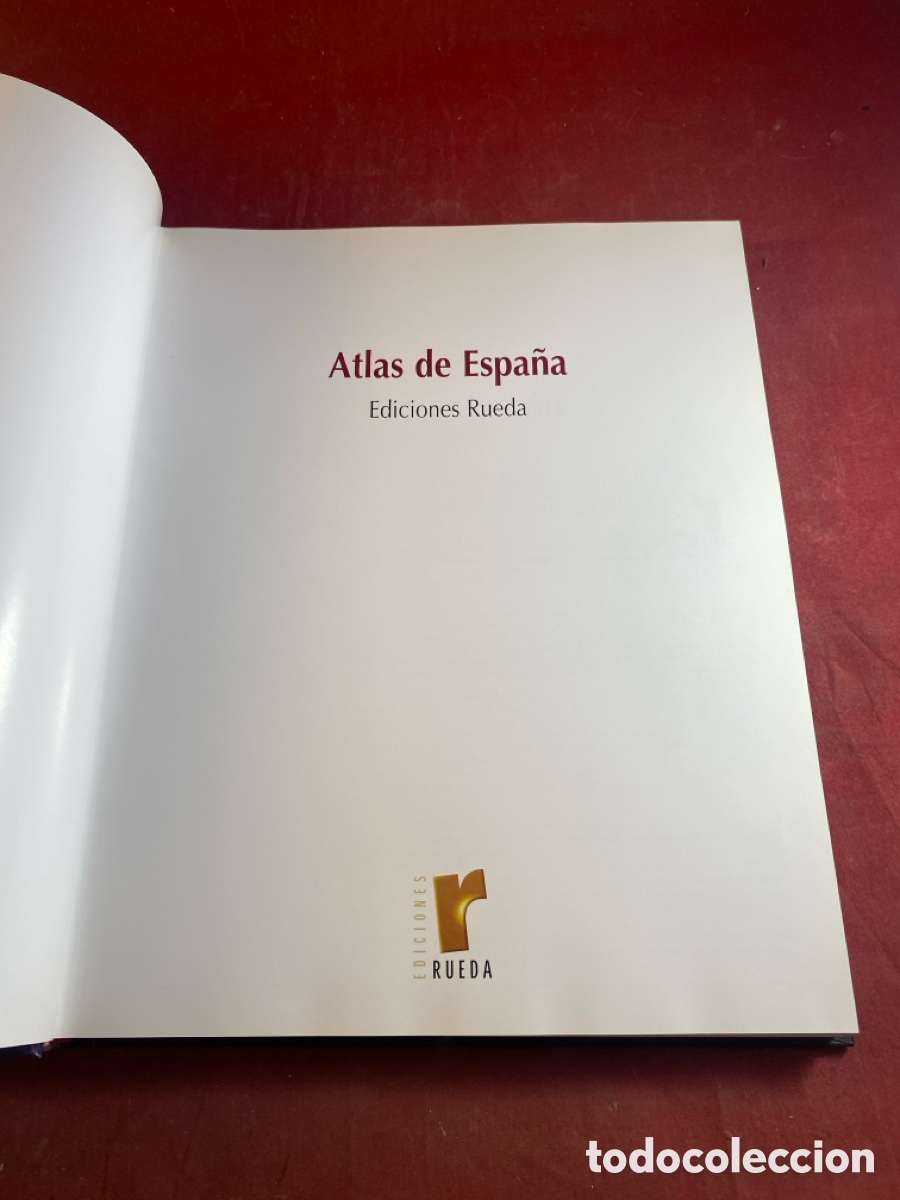 Libros de segunda mano: ATLAS DE ESPA&Ntilde;A Ediciones Rueda - Foto 2