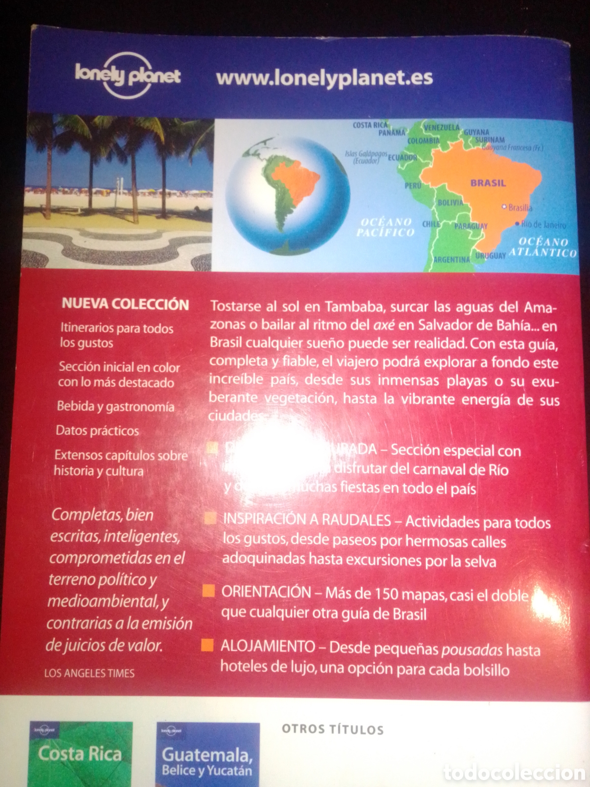 Libros de segunda mano: BRASIL - LONELY PLANET 2005 - Foto 2